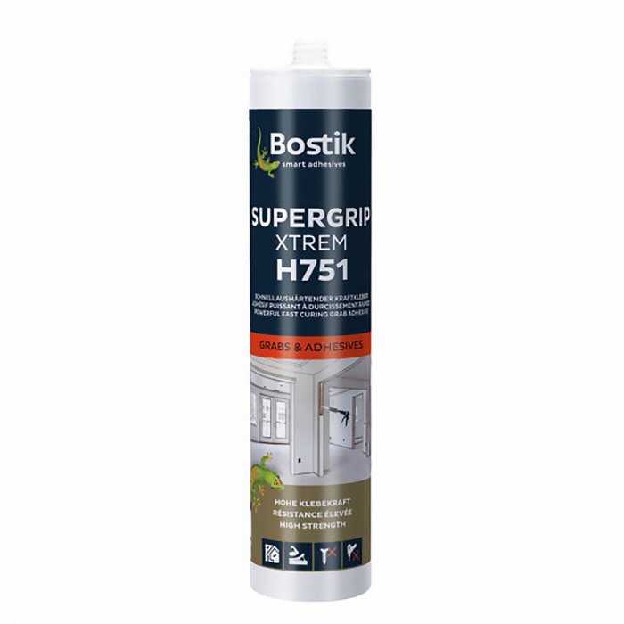 Μαστίχη λευκή Συγκόλλησης Bostik Super Grip xtrem H751 450g
