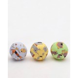 Βαμβακερή Θήκη Μπαλονόμπαλας Happy Dog σε 3 Αποχρώσεις One Size (26cm) Κίτρινο