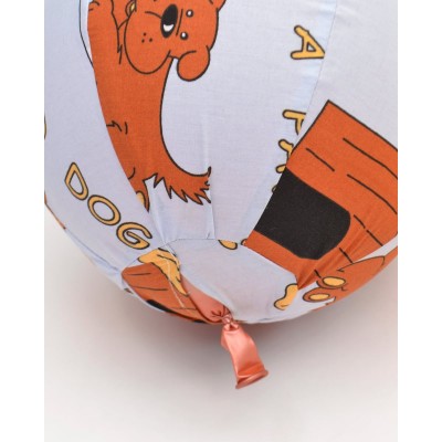 Βαμβακερή Θήκη Μπαλονόμπαλας Happy Dog σε 3 Αποχρώσεις One Size (26cm) Σιέλ