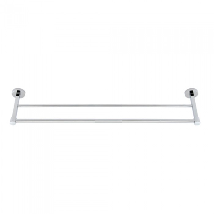 Πετσετοθήκη Διπλή Import 4148 60cm Νίκελ