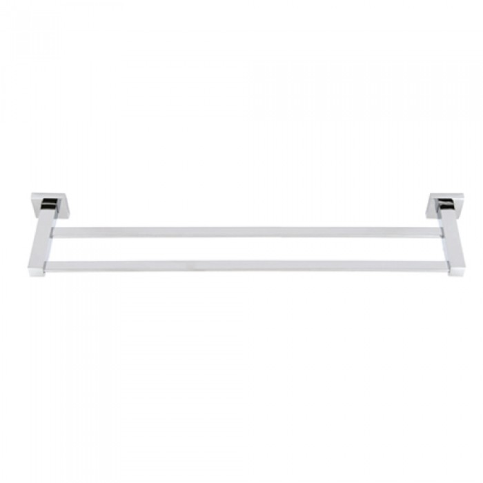 Πετσετοθήκη Διπλή Import 3148 60cm Νίκελ
