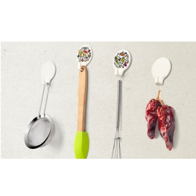 Αυτοκόλλητα κρεμαστράκια σε Λευκό Inofix 2170 - 2τμχ