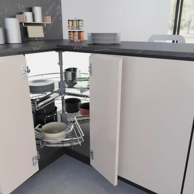 Περιστρεφόμενο 3/4 με φρένο Φ70 828B για κουτί βάσεως INOXA