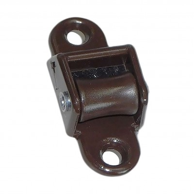 Οδηγός Καρουλάκι (1 τεμάχιο) για Ιμάντα Μινι Ρολών Αλουμινίου και PVC  σε Χρώμα Καφέ