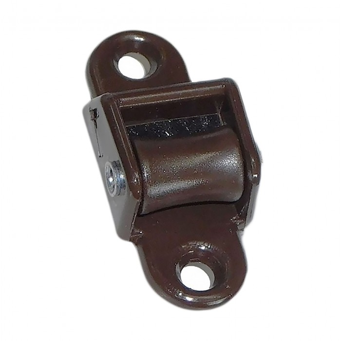 Οδηγός Καρουλάκι (1 τεμάχιο) για Ιμάντα Μινι Ρολών Αλουμινίου και PVC  σε Χρώμα Καφέ