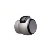 Κλειδαριά πόμολου για Ξύλινη Πόρτα Εισόδου και Γραφείου με Κλειδί έξω - Μπουτόν μέσα Meroni Nova N14 NA Αλουμίνιο Ματ