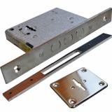 Κλειδαριά ασφαλείας Cisa Νίκελ (πρόσθετη) τύπου χρηματοκιβωτίου 57234 2στροφών με 3 κλειδιά.