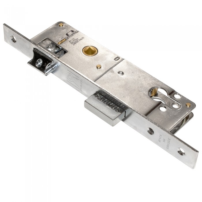 Κλειδαριά για πόρτα Αλουμινίου Χωρίς αφαλό Χωνευτή Domus 91135T