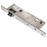 Κλειδαριά Μαχαιρωτή για πόρτα Αλουμινίου Χωρίς αφαλό Χωνευτή Domus 91435T