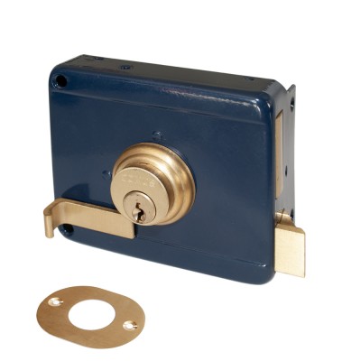 Κλειδαριά Domus Κουτιαστή Μπλέ Δεξιά ( R ) Αυλόπορτας χωρίς Αντίκρισμα  96050-R