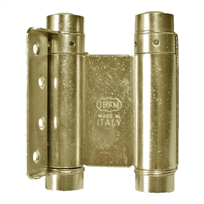 Μεντεσές Επαναφοράς Πόρτας Αλερετούρ (σούστα πόρτας τύπου μπάρ) για Ξύλινες Πόρτες με Ύψος 75mm (1τεμάχιο) σε Χρυσό IBFM No29 111029