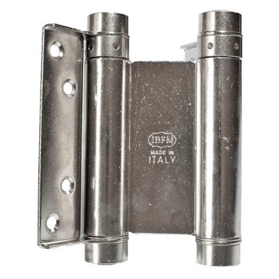 Μεντεσές Επαναφοράς Πόρτας Αλερετούρ (σούστα πόρτας τύπου μπάρ) για Ξύλινες Πόρτες με Ύψος 100mm (1τεμάχιο) σε Νίκελ IBFM No30 107030