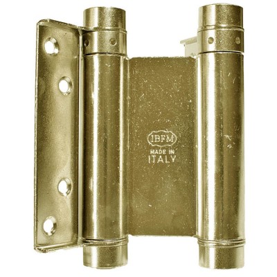 Μεντεσές Επαναφοράς Πόρτας Αλερετούρ (σούστα πόρτας τύπου μπάρ) για Ξύλινες Πόρτες με Ύψος 100mm (1τεμάχιο) σε Χρυσό IBFM No30 111030