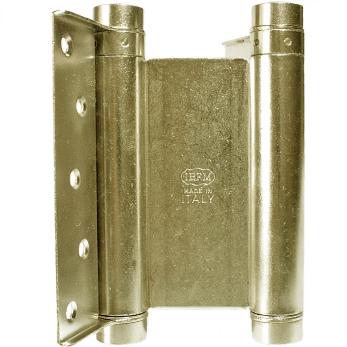 Μεντεσές Επαναφοράς Πόρτας Αλερετούρ (σούστα πόρτας τύπου μπάρ) για Ξύλινες Πόρτες με Ύψος 125mm (1τεμάχιο) σε Χρυσό IBFM No33 111033