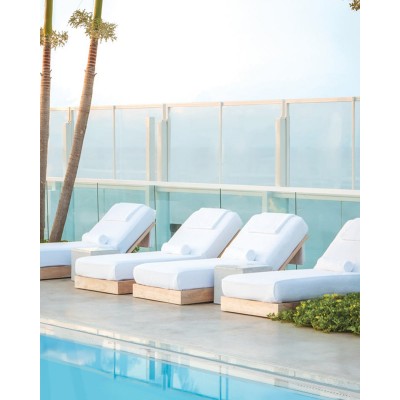 Πετσετέ Κάλυμμα για Ξαπλώστρα Lezak 65x209+15cm