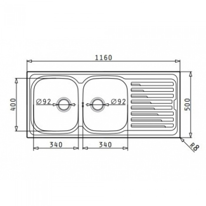 ΝΕΡΟΧΥΤΕΣ Maidtec by Pyramis Derby (116X50) 2Β 1D - 100185801