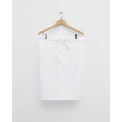 Αλέκιαστη Ποδιά Μέσης Monaco Μέσης (60Πx60Υcm) Άσπρο