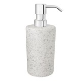 Q BATH Δοχείο Κρεμοσάπουνου από Μάρμαρο 200ml Φ7.3x17.5cm AWD02341549