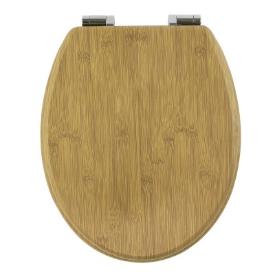 Καπάκι Λεκάνης BAMBOO από MDF Φυσικό 37.3x45.5x5.7cm AWD02181598
