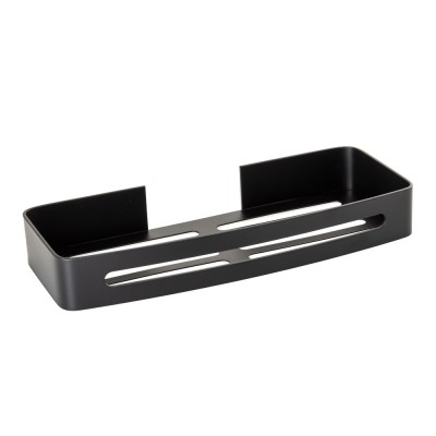 Επιτοίχιο Ράφι Αλουμινίου Μαύρο 32x13x4.7cm AWD02081797