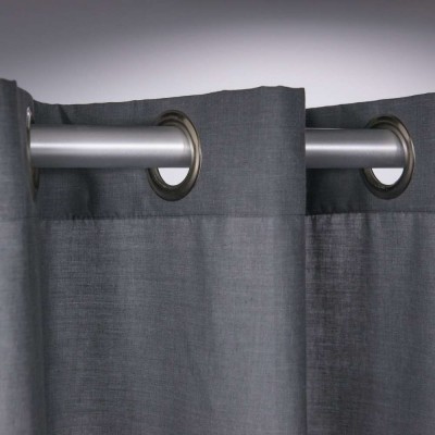 Coloris 180x200 grey κουρτίνα μπάνιου υφασμάτινη Sealskin