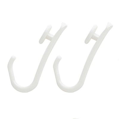 Easy roll hooks 12 pcs white κρίκοι κουρτίνας μπάνιου Sealskin