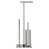 Square chrome σταντ χαρτιού υγείας + πιγκάλ Sealskin