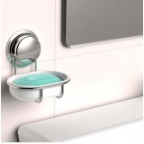 Σαπουνοθήκη επιτοίχια με βεντούζα chrome Sealskin Elementals 