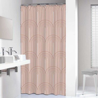 Brave 180x200 dark pink κουρτίνα μπάνιου πλαστική Sealskin