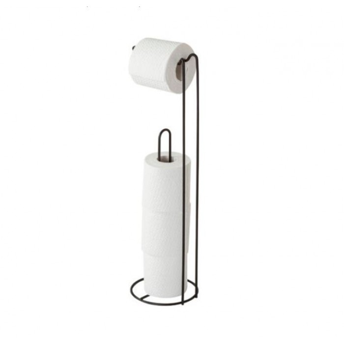 Χαρτοθήκη με θέση για εφεδρικά ρολά black Sealskin Elementals 