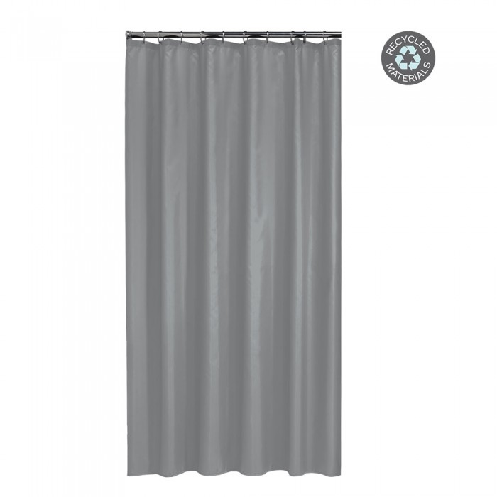 Cosima 180x200 grey κουρτίνα μπάνιου πλαστική Sealskin
