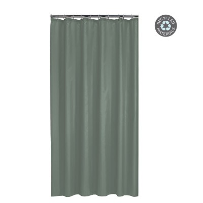 Cosima 180x200 green κουρτίνα μπάνιου πλαστική Sealskin
