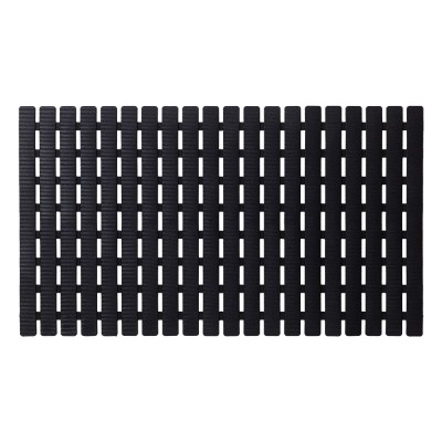 Nora Αντιολισθητικό Πατάκι 39x69cm Black Sealskin