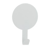 Άγκιστρο Μεταλλικό Αυτοκόλλητο 8.5x1.5x13cm White MRShome
