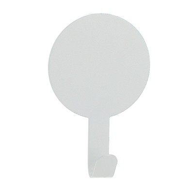 Άγκιστρο Μεταλλικό Αυτοκόλλητο 8.5x1.5x13cm White MRShome