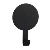 Άγκιστρο Μεταλλικό Αυτοκόλλητο 8.5x1.5x13cm Black MRShome