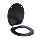 Καπάκι Λεκάνης από MDF 42.5x37x1.5cm Black MRShome