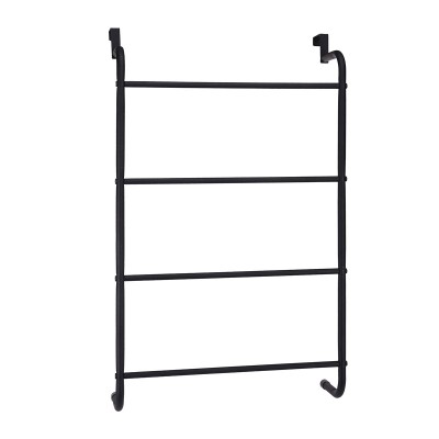 Κρεμάστρα Πόρτας Μεταλλική 44.5x15.5x73cm Black MRShome