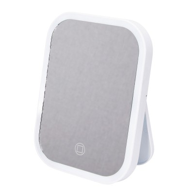 Καθρέπτης ABS με LED Φωτισμό 18x14cm White MRShome