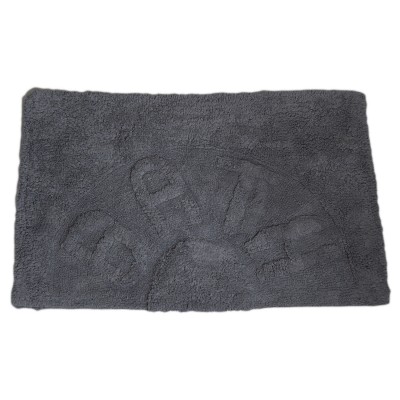 Πατάκι Μπάνιου ''BATH'' από 100% Βαμβάκι 50x80cm Γκρι MRShome