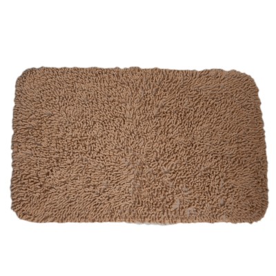 Πατάκι Μπάνιου από 100% Βαμβάκι 50x80cm Μπεζ MRShome