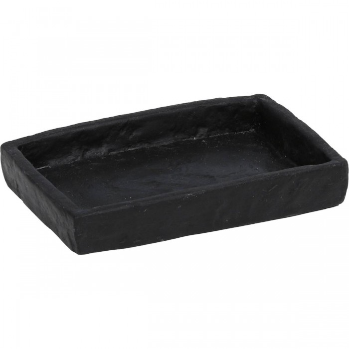 Σαπουνοθήκη Polyresin Μαύρη MRShome