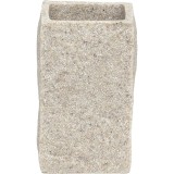 Ποτήρι Οδοντόβουρτσας Polyresin Μπέζ MRShome