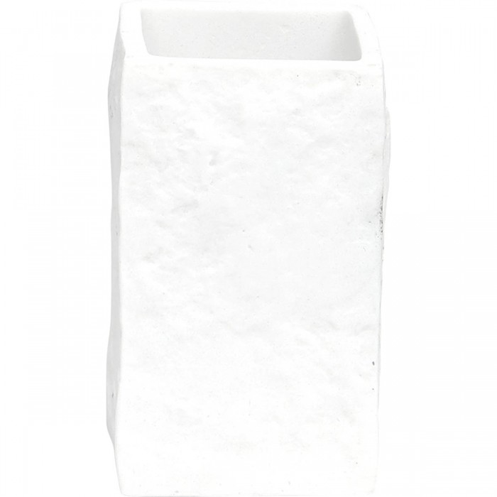 Ποτήρι Οδοντόβουρτσας Polyresin Λευκό MRShome