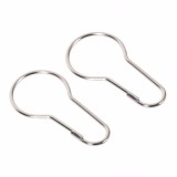 Curtain Hooks 12pcs metal κρίκοι κουρτίνας μπάνιου MRShome