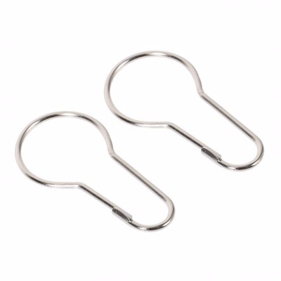 Curtain Hooks 12pcs metal κρίκοι κουρτίνας μπάνιου MRShome