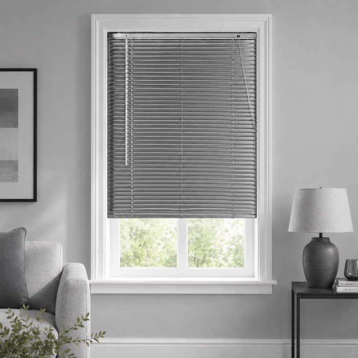 Μεταλλικό Στόρι αλουμινίου 25mm 80x140cm Γκρι MRShome