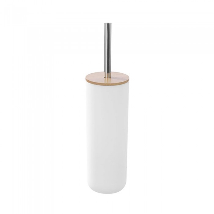 Πιγκάλ από PP Λευκό με Κάλυμμα από Μπαμπού MRShome