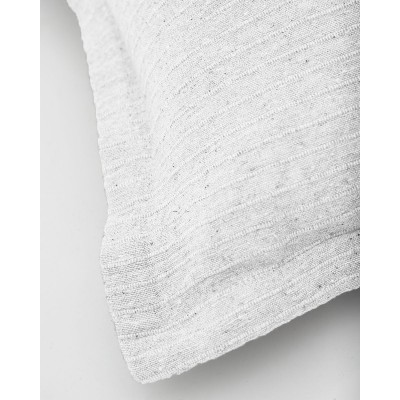 Διακοσμητική Oxford Μαξιλαροθήκη Καναπέ Δαπέδου Nairi 35x45 3cm Ιβουάρ