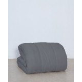 Καπιτονέ Πάπλωμα Μικροΐνες Noble Μονή (160x240cm) Ανθρακί